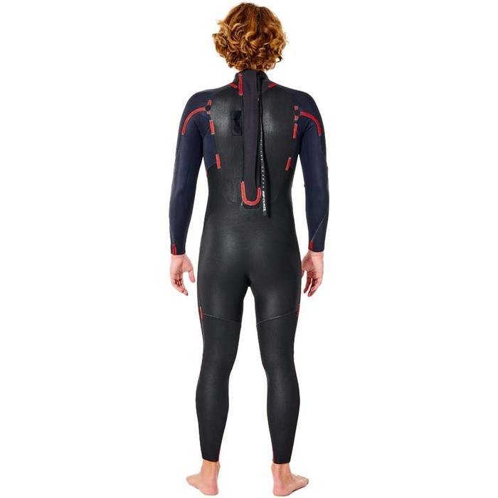 2023 Rip Curl Mens Omega 5/3mm Back Zip Wetsuit 113MFS - Black